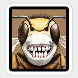 Bee Happy Sticker